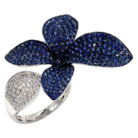 dior flower ring